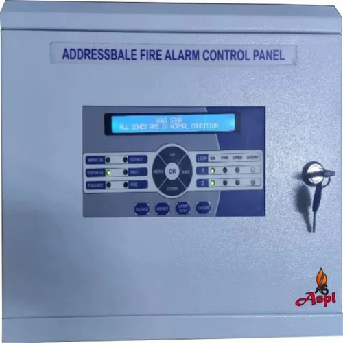 2 Loop Addressable Fire Alarm Control Panel