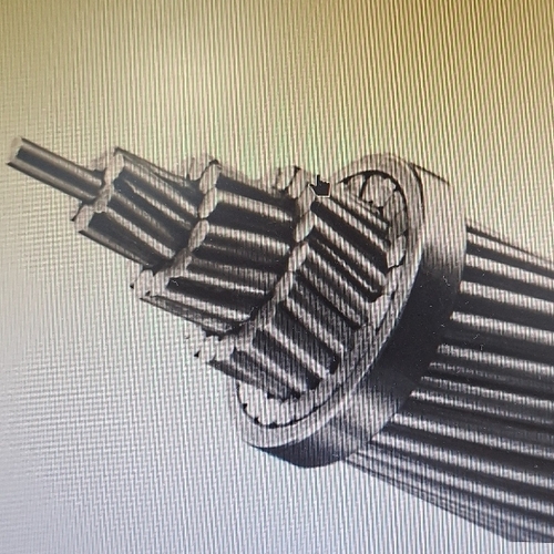 Aluminum stranded conductors