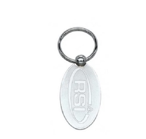 Brass Printed Keychain