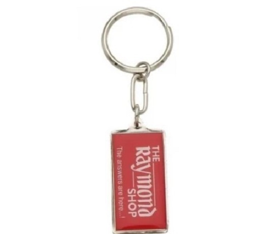Metal Laminated Keychain