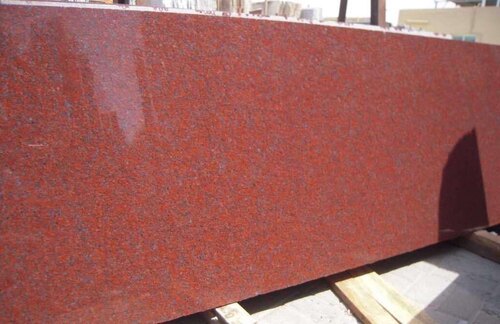 Ruby Red Granite Slab