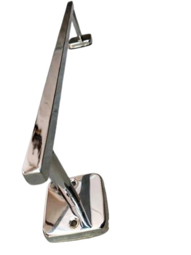 Ss 202 Square Towel Rod - Stainless Steel, Various Sizes, Silver | Corrosion Resistant, Rust Proof, Wall Mounted, Mirror Finish