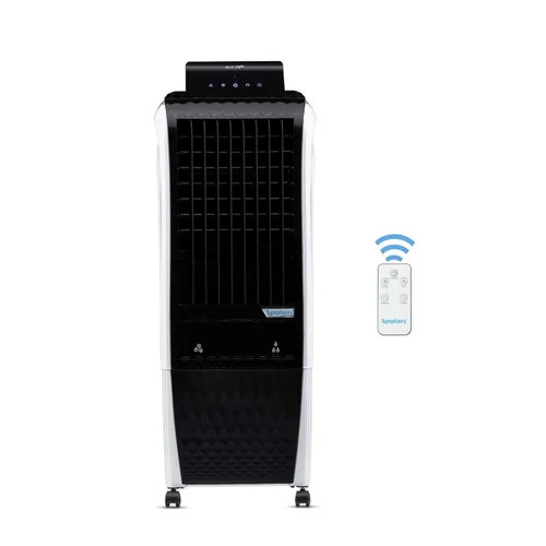 Symphony Diet 3D 20i Portable Tower Air Cooler (20L, White & Black)