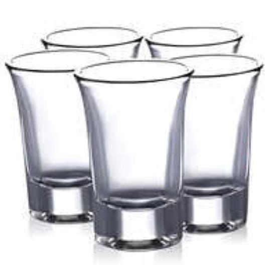 Transparent Short Kitchen Glass
