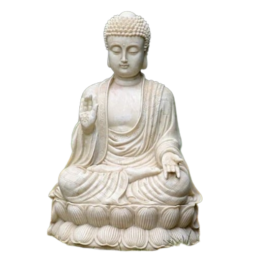 White Buddha Statue