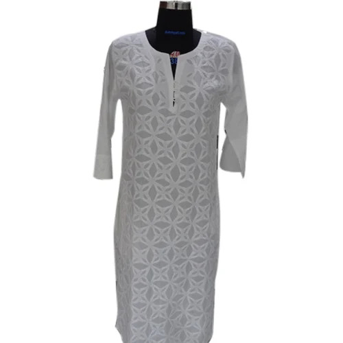 White Cotton Kurti