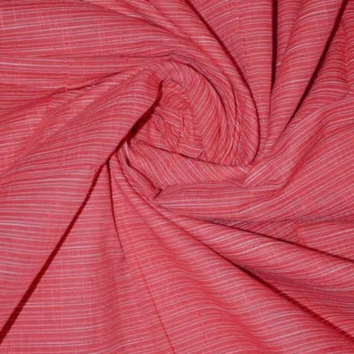 Cotton Fabrics - 100% Cotton Red, Woven, Soft Smooth Texture | Wrinkle Resistant, Quick Dry, Tear Proof, Lightweight