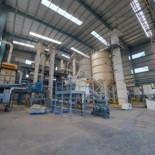 Dry mix mortar plant