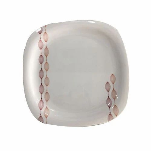 Melamine White Dinner Kitchen Plate