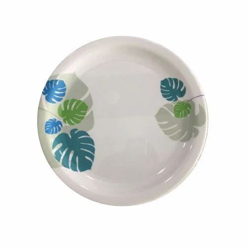 Printed Dinner Ceramic Plate