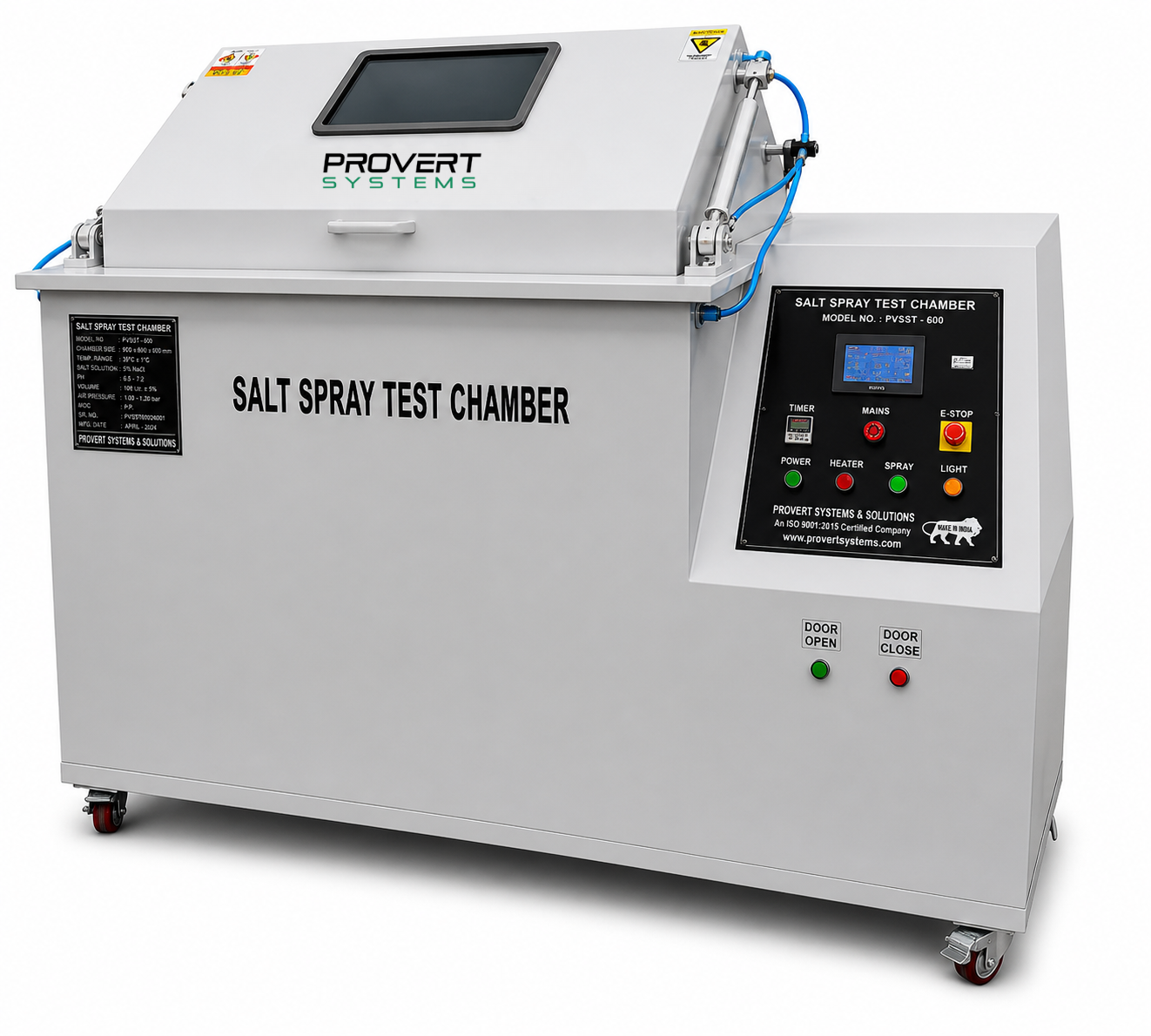Salt Spray Chamber - Accuracy: 2 Â°c