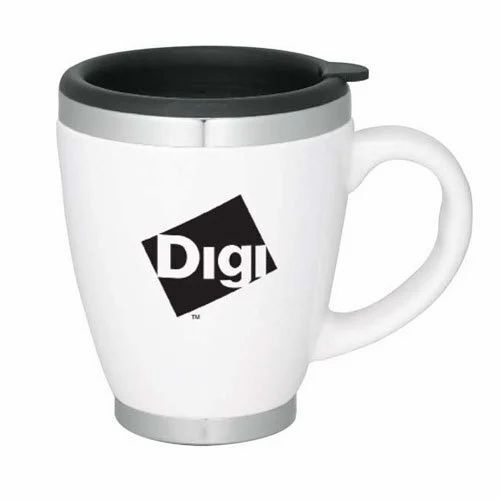 Black And White Ceramic Coffee Mug