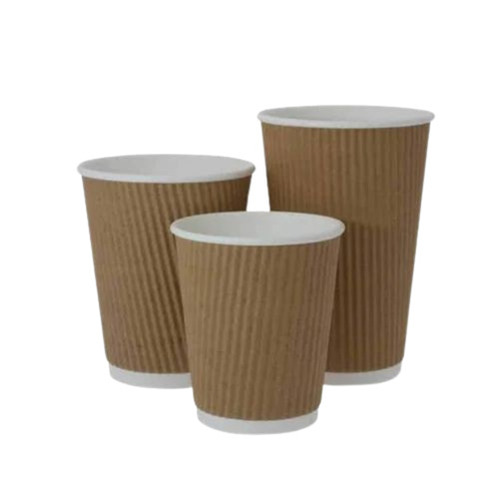 Brown Disposable Paper Cup