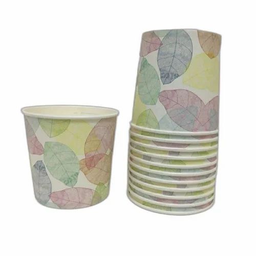 Disposable Printed Paper Tea Cup