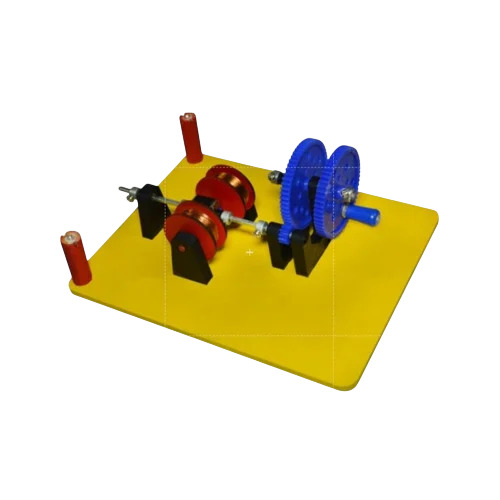 Physics Laboratory Gear Driven Electric Generator