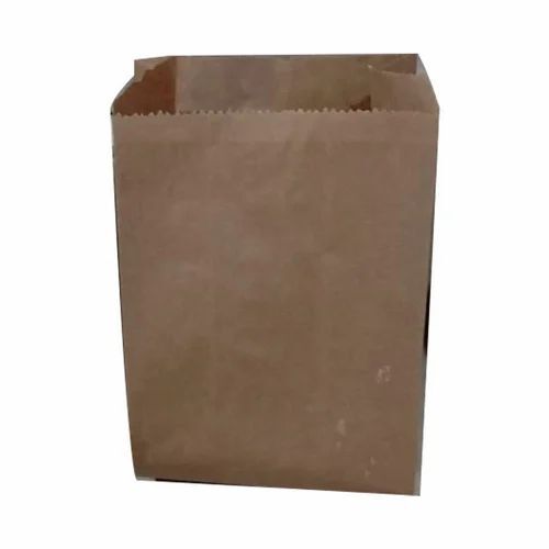 Plain Brown Paper Grocery Bag
