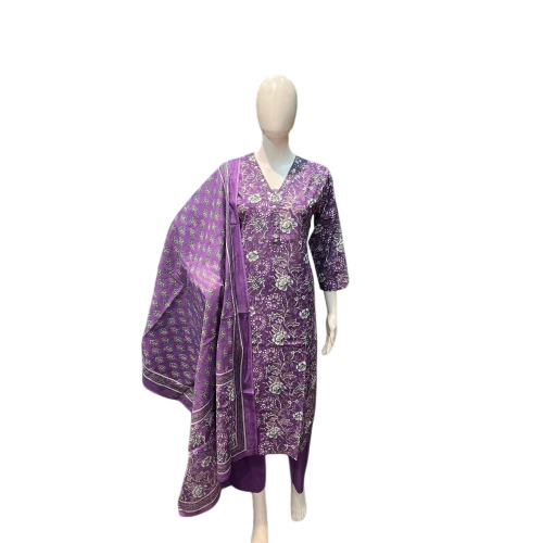 Readymade Ladies Cotton Suit