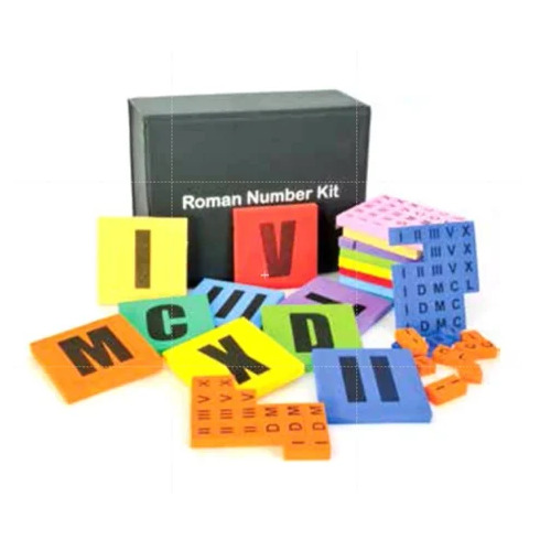 Roman Numbers Kids Learning Kit