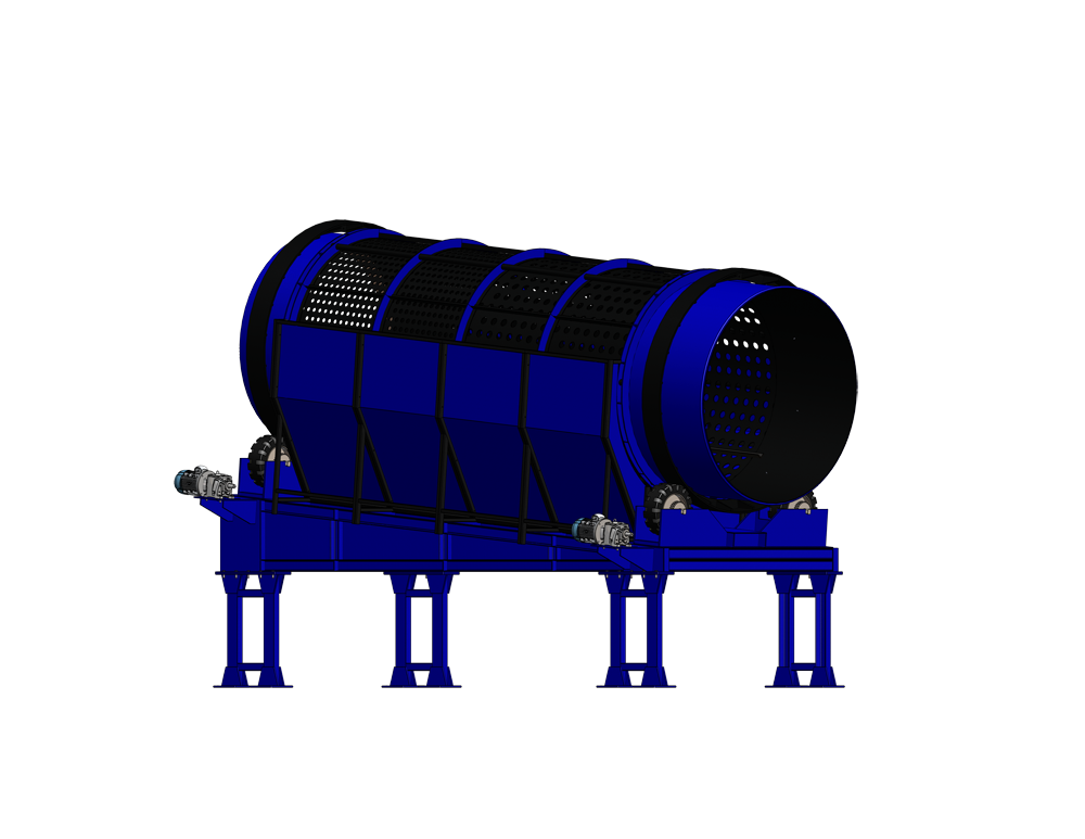 Trommel Screen For Municipal Waste Segregation - Bag Size: Small