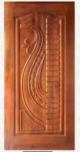 84 Inch Teak Wood Door
