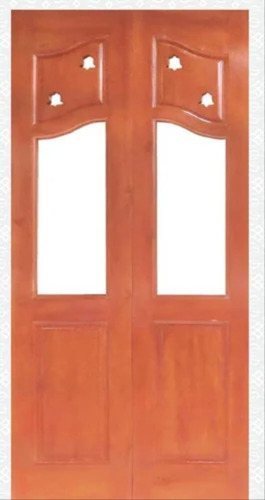 84 Inch Teak Wooden Single Door