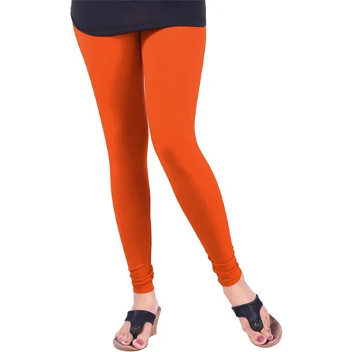 Ladies Cotton Lycra Casual Churidar Legging