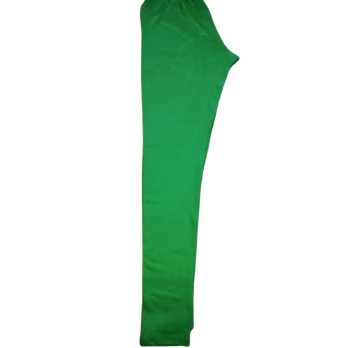 Ladies Green Cotton Ankle Length Legging