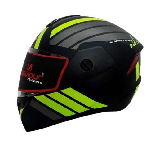 Saviour Adventures Full Face Covered Bike Helmet
