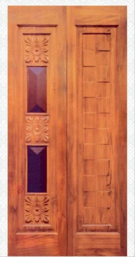 Teak Wooden Single Door