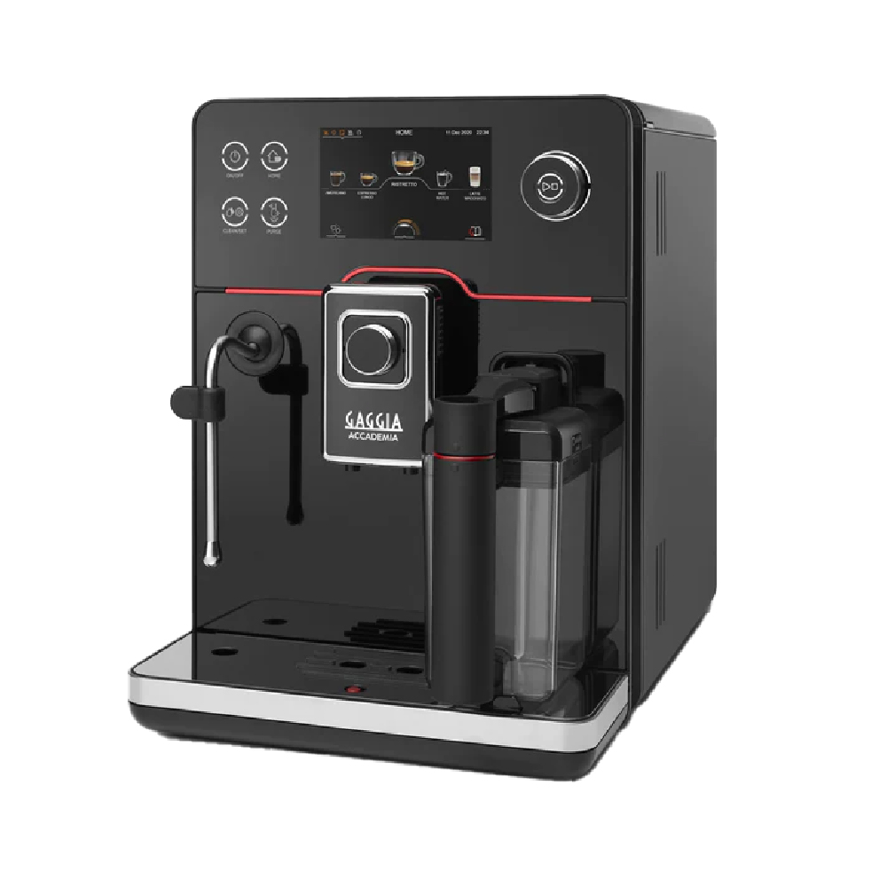 Gaggia Accademia Glass Fully Automatic Home Coffee Machine - Country Of Origin: Italy