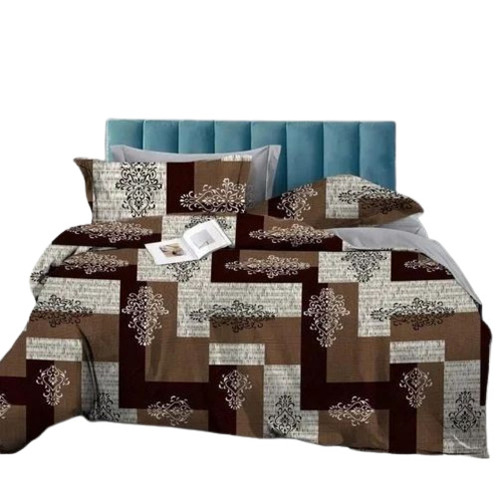 King Size Printed Cotton Bed Sheet