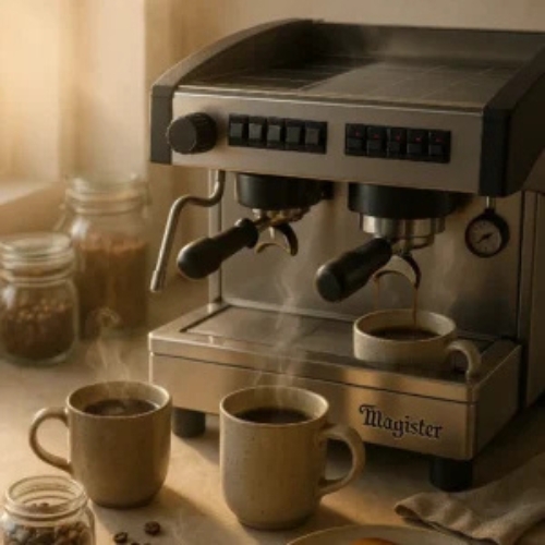 Magister Es70 Stilo 2 Group Compact Semi Automatic Coffee Machine - Automatic Grade: Semi-automatic