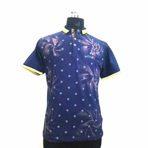 Mens Casual Printed T Shirt