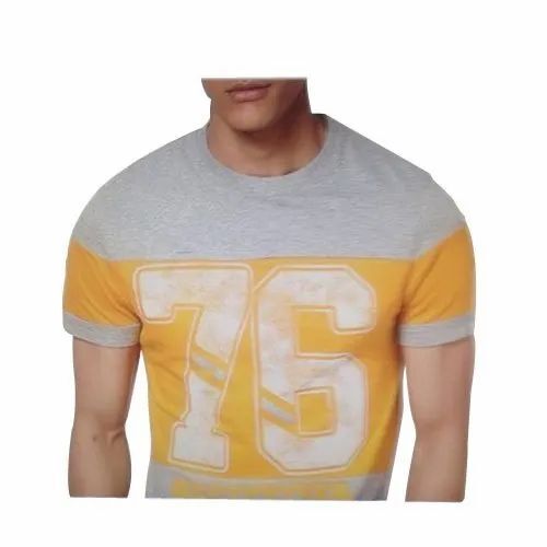 Mens Round Neck T Shirt