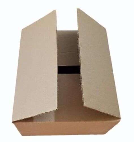 Plain Brown Corrugated Packaging Box