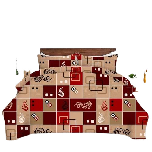 Printed Queen Size Bed Sheet
