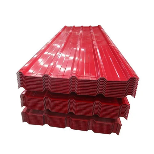 Red Metal Roofing Sheet 0.5mm