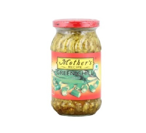 300g Mothers Green Chilli Pickle