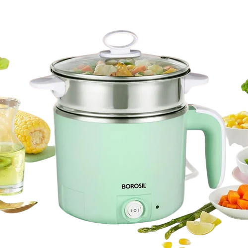 Borosil Klassic 1.2ltr Multipurpose Kettle