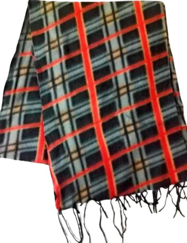 Check Mens Woolen Muffler