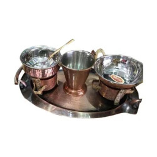 Copper Dal Handi Set