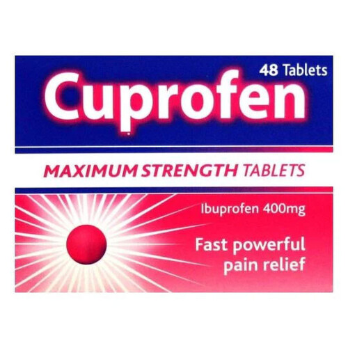 Cuprofen Maximum Strength Tablets 400mg