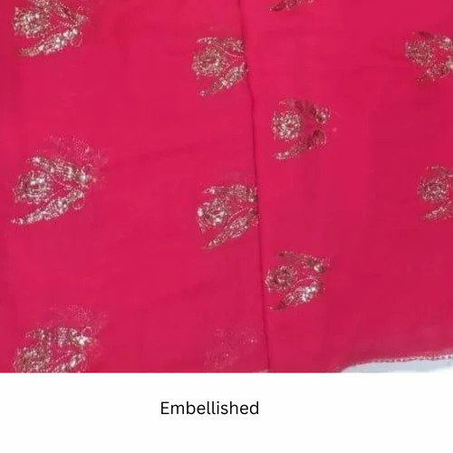 Embellished Georgette Saree