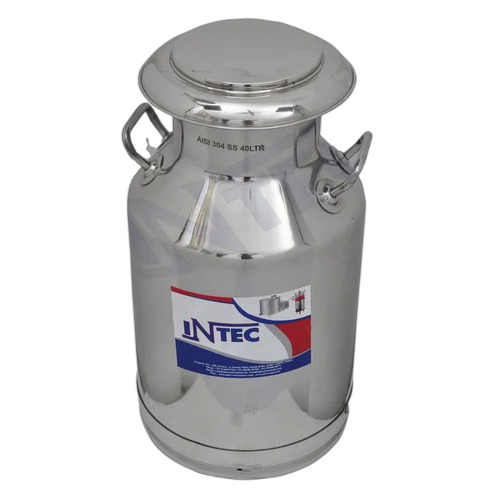 stainless steel milk can