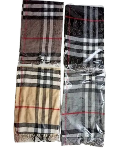 Multicolor Woolen Check Mufflers