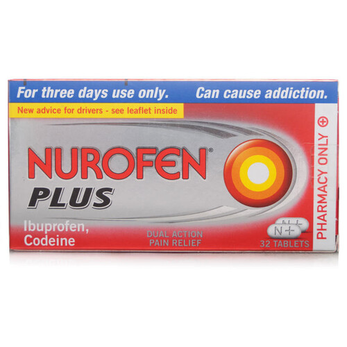 Nurofen Plus Tablets - Expiration Date: 24-36 Months