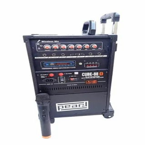 Pearl Cube88 Trolly Speaker Amplifier (Black)