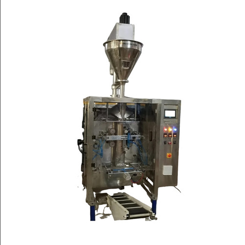 Pneumatic FFS Single Head Weigh Filler Machine - Stainless Steel, 2-4 Inch Pouch Length, Silver | Durable, Heavy Duty, Highly Efficient