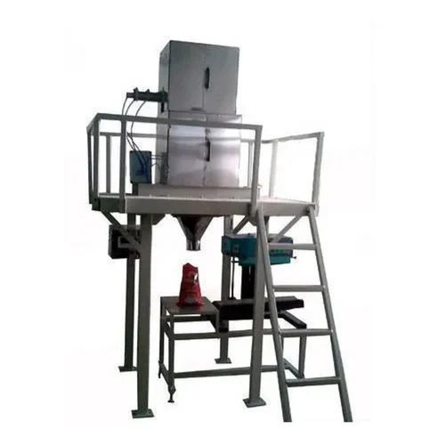 Semi Automatic Net Weigher Filler Bagger Machine - Stainless Steel, Silver, 10-12 Bags/Min, Electric Drive, Foot Pedal Operation