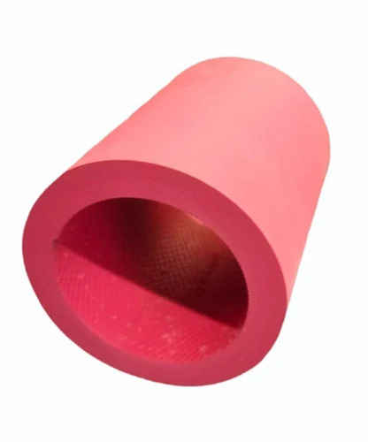 Textile Red Rubber Cot